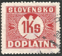 810 Slovensko Slovakia 1ks Taxe Postage Due (SLK-20) - Gebruikt