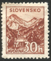 810 Slovensko Slovakia Eglise Church Javorina (SLK-10) - Iglesias Y Catedrales