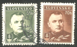 810 Slovensko Slovakia 1939 Dr Josef Tiso (SLK-23) - Gebruikt