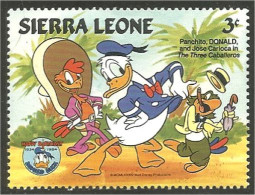 806 Sierra Leone Disney Roadrunner Perroquet Parrot Correcaminos Papagei Papagallo MNH ** Neuf SC (SIE-82a) - Pappagalli & Tropicali