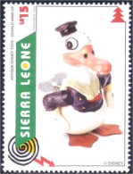 806 Sierra Leone Donald Duck Wind-up Toy Jouet Mecanique MNH ** Neuf SC (SIE-38d) - Poppen