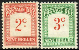 802 Seychelles Postage Due MH * Neuf (SEY-24) - Seychellen (...-1976)