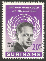 836 Suriname Dag Hammarskjoeld (SUR-43) - ONU