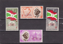 Burundi Nº 54 Al 57 - Nuevos