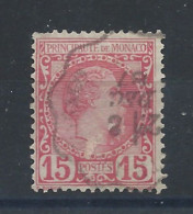 Monaco N°5 Obl (FU) 1885 - Prince Charles III - Usati