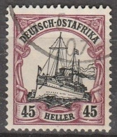 Deutsch OstAfrika   .    Michel   .    36     .   Mit Wasserzeichen   .     O        .    Gestempelt - German East Africa