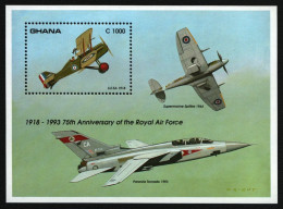 Ghana 1993 - Mi-Nr. Block 224 ** - MNH - Luftfahrt / Aviation - Ghana (1957-...)