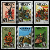 Ghana 1994 - Mi-Nr. A-F 2098 ** - MNH - Panafest `94 - Ghana (1957-...)