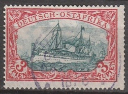 Deutsch OstAfrika   .    Michel   .    39   .   Mit Wasserzeichen    .     O        .    Gestempelt - German East Africa