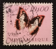 MOZPO0406U6 - Mozambique Butterflies - 10$00 Used Stamp - Mozambique - 1953 - Mozambique