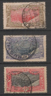 COTE DES SOMALIS - 1915-16 - N°YT. 97 à 99 - Holl-Holli 1f / 2f / 5f - Oblitéré / Used - Gebraucht