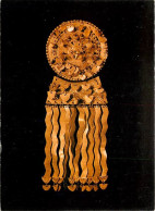 Mexique - Mexico - Chimù - Pectoral Of Gold With Turquoises - Pectoral De Oro Con Turquesas - Antiquité - CPM - Carte Ne - Mexique
