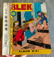 Album BLEK N° 51 Avec N° 394.395.396 LUG 1983 - Blek