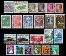 Luxembourg 1966 Complete Year, MNH ** Mi  (Ref: 2048) - Neufs