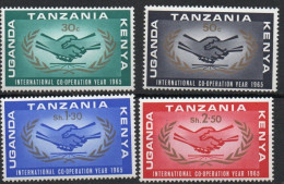 Kenya-Uganda-Tanzanie 1965 Année De La Coopération Internationale- Internationale Co-operation Year  XX - Sudan (1954-...)