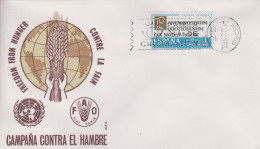 Enveloppe  FDC  1er  Jour    ESPAGNE    Campagne  Mondiale  Contre  La  Faim   1963 - FDC