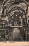 ! Alte Ansichtskarte Kirchesch , Kirche Innenansicht - Otros & Sin Clasificación