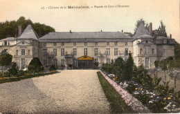 CHÂTEAU DE LA MALMAISON - FAÇADE ET COUR D'HONNEUR - CARTOLINA FP NON UTILIZZATA - Chateau De La Malmaison