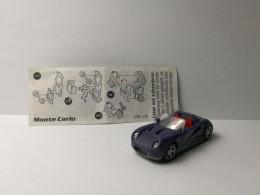 Kinder :  658375  Roadster 1997 - Monte Carlo 3.1 + BPZ - Steckfiguren