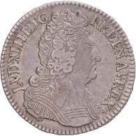 Monnaie, France, Louis XIV, 1/2 Ecu Aux Trois Couronnes, 1710, Paris, TTB+ - 1643-1715 Ludwig XIV.