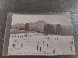 SUISSE VILLARS LA PATINOIRE ET LA DENT DU MIDI - Villars-Chesières