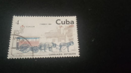 CUBA- 1980-90   4  C.     DAMGALI - Gebruikt