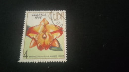 CUBA- 1980-90   4  C.     DAMGALI - Gebruikt