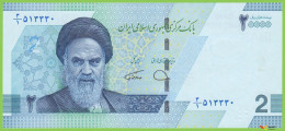 Voyo IRAN 2 Toman / 20000 Rials ND/2022 P161 B299a ٣/١ UNC - Iran