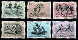 Luxembourg 1952 Olympic Games, Used. Mi 495-500 (Ref: 1077) - Usati