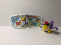 Kinder : 661457 Cracy - Crazy Airbirds 1996 - Captain Star + BPZ - Steckfiguren