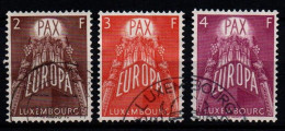 Luxembourg 1957 EUROPA, Used. Mi 575-574 (Ref: 1079) - Usati