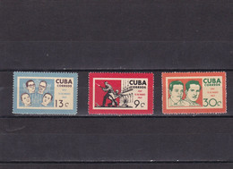 Cuba Nº 660 Al 662 - Neufs