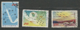 FORMOSE (TAIWAN) / POSTE AERIENNE N° 7 + N° 8 + N° 9 OBLITERE - Airmail