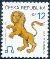 283 Czech Republic Zodiac Lion 2001 - Mythology