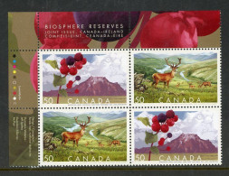 Canada MNH PB 2005 Biosphere Reserves - Unused Stamps