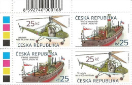** 756 - 757 Czech Republic Helicopter And Tugboat 2013 - Unused Stamps