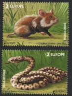 Bedreigde Diersoorten Europa-cept -2020 - Unused Stamps