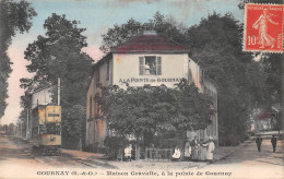 GOURNAY-sur-Marne (Seine-Saint-Denis) - Maison Gravatte, A La Pointe De Gournay - Tramway - Voyagé (2 Scans) - Gournay Sur Marne