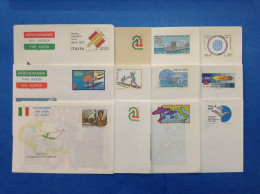 Italia Aerogramma Postale Lotto Da 12 Aerogrammi Postali Nuovi Mnh** - Stamped Stationery