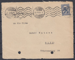 ⁕ Finland 1926 ⁕ Helsinki - Wien ⁕ Used Cover (front Of The Envelope) - Covers & Documents