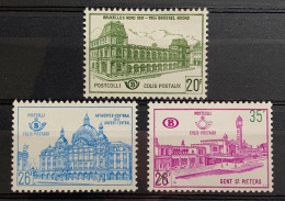 België, 1959/66, TR366+368+377, Postfris **, OBP 22.5€ - Nuovi