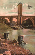 Orthez - Le Pont Vieux - Lavoir Laveuses Lavandières - Orthez