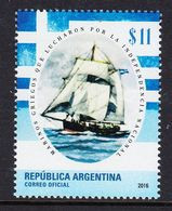 2016 Argentina Navy Ships Independence  Complete Set Of 1 MNH - Unused Stamps