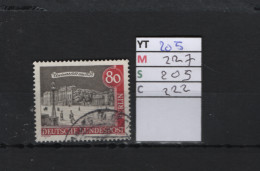 P. FIXE Obl  205 YT 227 MIC 205 SCO B222 GIB L'Université En 1825 Vieux Berlin 1963 75/01 - Gebruikt