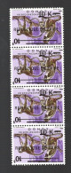 1977  Singes Monkeys Afen  908**  Surcharge Renversée  Inverted Overprint    **. Postfris Bloc De 6 - Ungebraucht