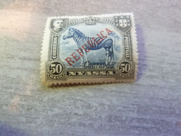 Nyassa - Portugal - Correos - 50 Reis - Centavos - Republica - Gris Et Rouge - Neuf - Année Non Définie - - Nyasaland