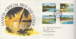 Samoa Set On Used FDC - Sonstige & Ohne Zuordnung