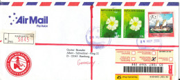 Papua New Guinea Registered Air Mail Cover Sent To Germany 15-5-2000 - Papouasie-Nouvelle-Guinée