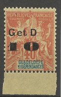 GUADELOUPE  N° 46D  NEUF** LUXE SANS CHARNIERE / Hingeless / MNH - Neufs