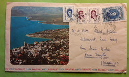 Argentina Carta Ilustrada Visite Bariloche , Sello General San Martin O CERRO CATEDRAL, 1975 , TB - Storia Postale